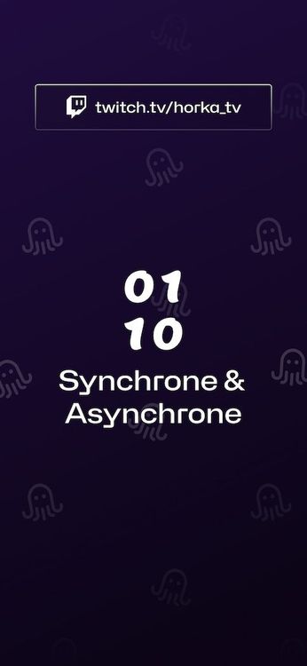 Tuto dev: Synchrone & Asynchrone